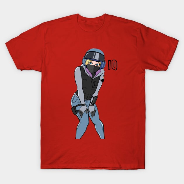 Rainbow Six Siege Girl IQ T-Shirt by three.gu